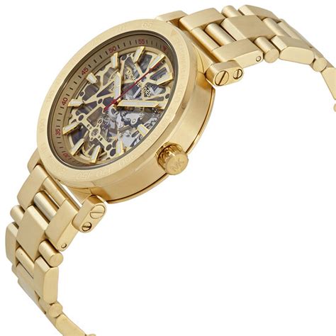 michael kors mk9035|Michael Kors Halo Skeleton Dial Automatic Men's Watch MK9035 .